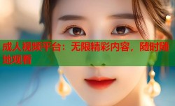 成人视频平台：无限精彩内容，随时随地观看