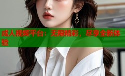 成人视频平台：无限精彩，尽享全新体验