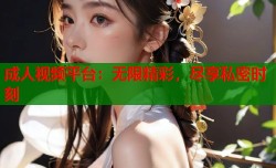 成人视频平台：无限精彩，尽享私密时刻