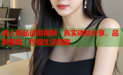 成人用品试用视频：真实体验分享，品质推荐，性福生活指南