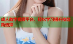 成人教学视频平台，轻松学习提升技能新选择