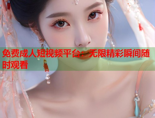 免费成人短视频平台：无限精彩瞬间随时观看  第1张
